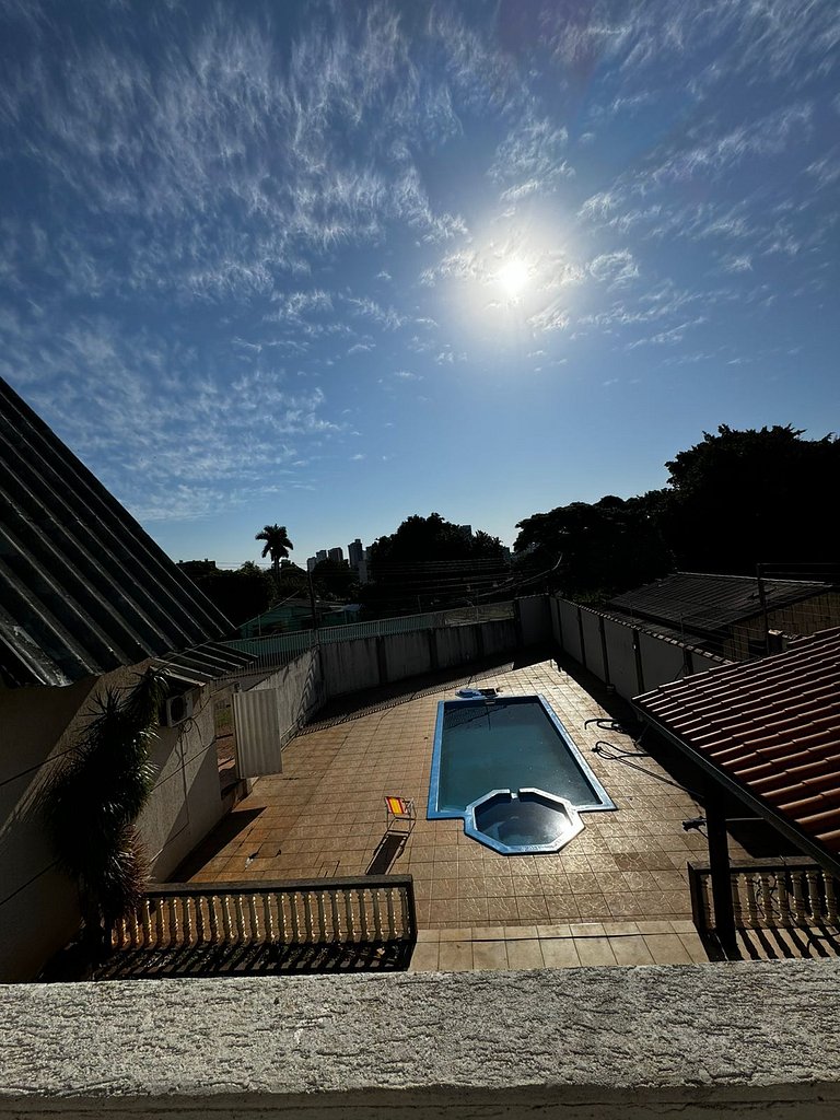 Apto exclusivo com banheiro
